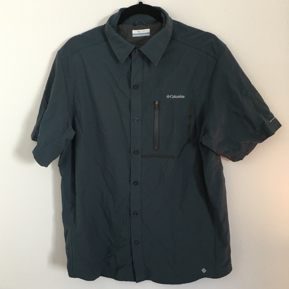 Columbia Men’s Omni-wick Short Sleeve Button Down
